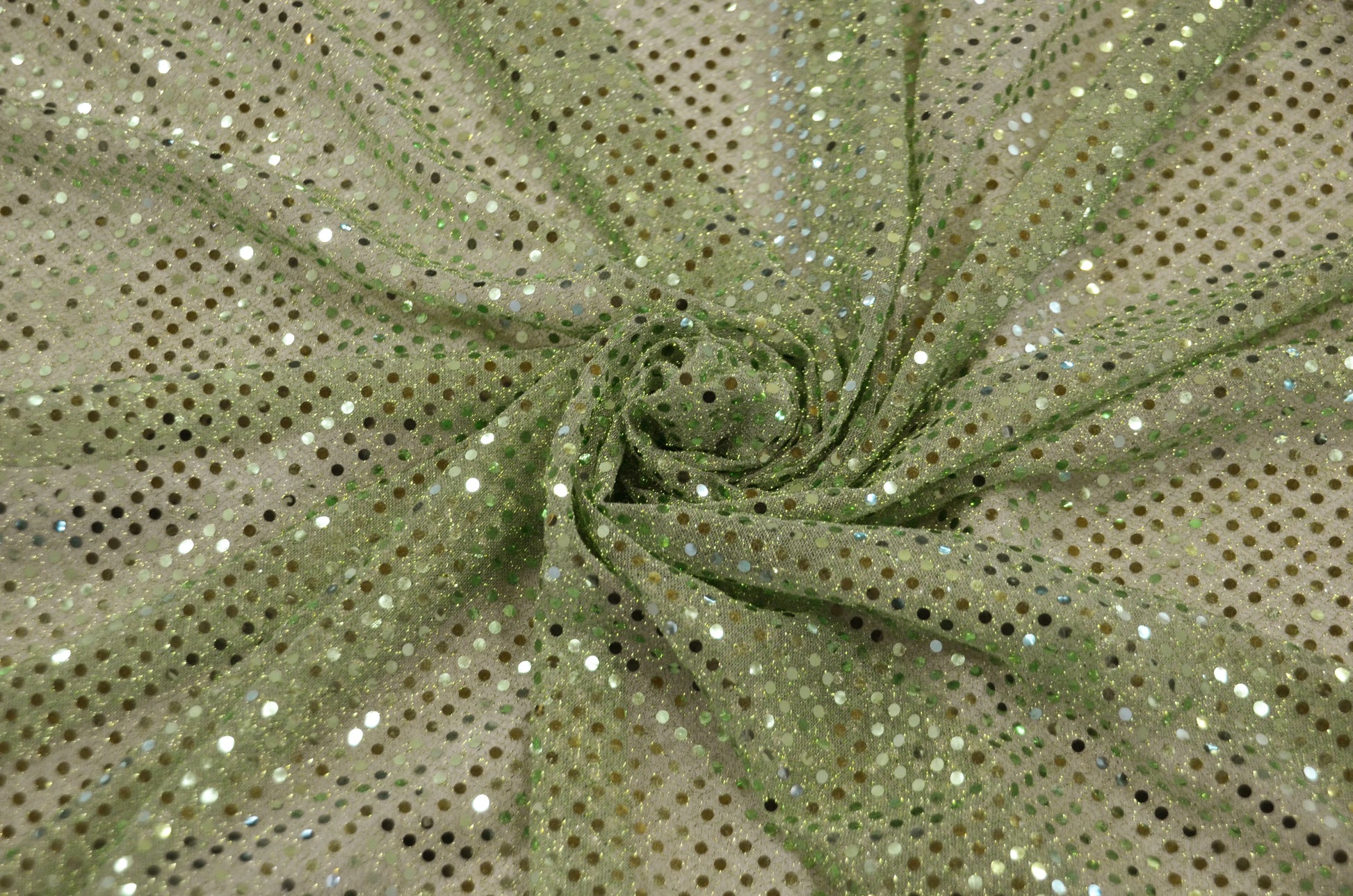 Sage Confetti Dot Sequins