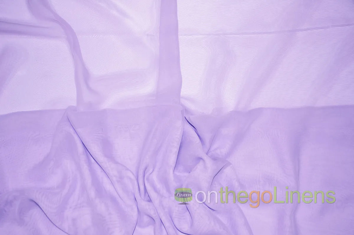 Lavender Two Tone Chiffon