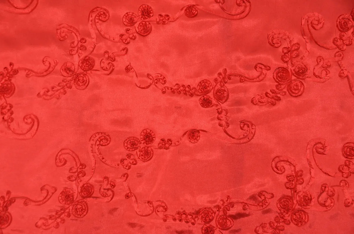 Ribbon Taffeta Red