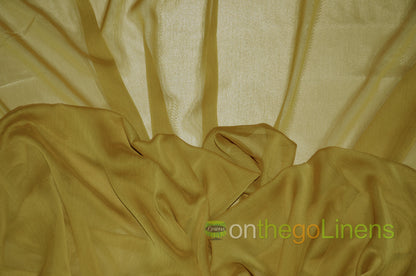 IFR Two Tone Chiffon Event Drapery Panels | Cationic Chiffon Curtains | Inherently Fire Retardant |