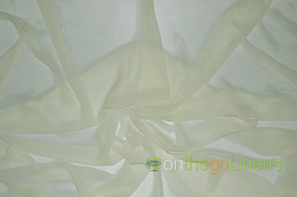 IFR Two Tone Chiffon Event Drapery Panels | Cationic Chiffon Curtains | Inherently Fire Retardant |