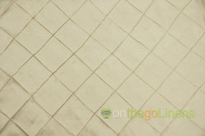 Pintuck 4x4 Fabric by the Yard | Diamond Taffeta Fabric | 52" wide | Multiple Colors |