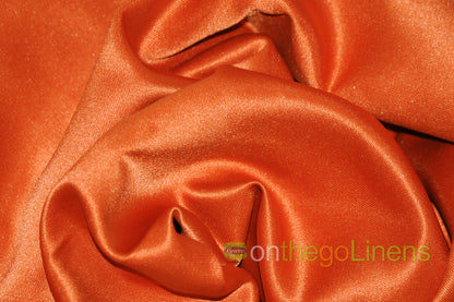 Lamour Satin Fabric by the Yard & Bolt | 100% Polyester Semi Dull Heavy Satin Fabric | 60" Wide | Multiple Colors |