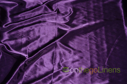 Soft Light Weight Medium Satin Fabric | Wholesale Satin Fabric for Decorative Use | 60" | 70 Yards |