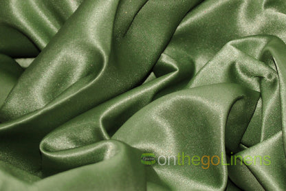 Lamour Satin Fabric by the Yard & Bolt | 100% Polyester Semi Dull Heavy Satin Fabric | 60" Wide | Multiple Colors |