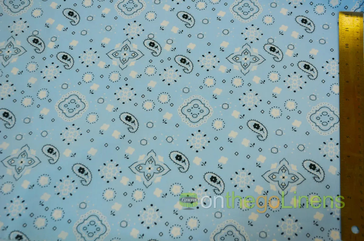 Bandana Cotton Baby Blue