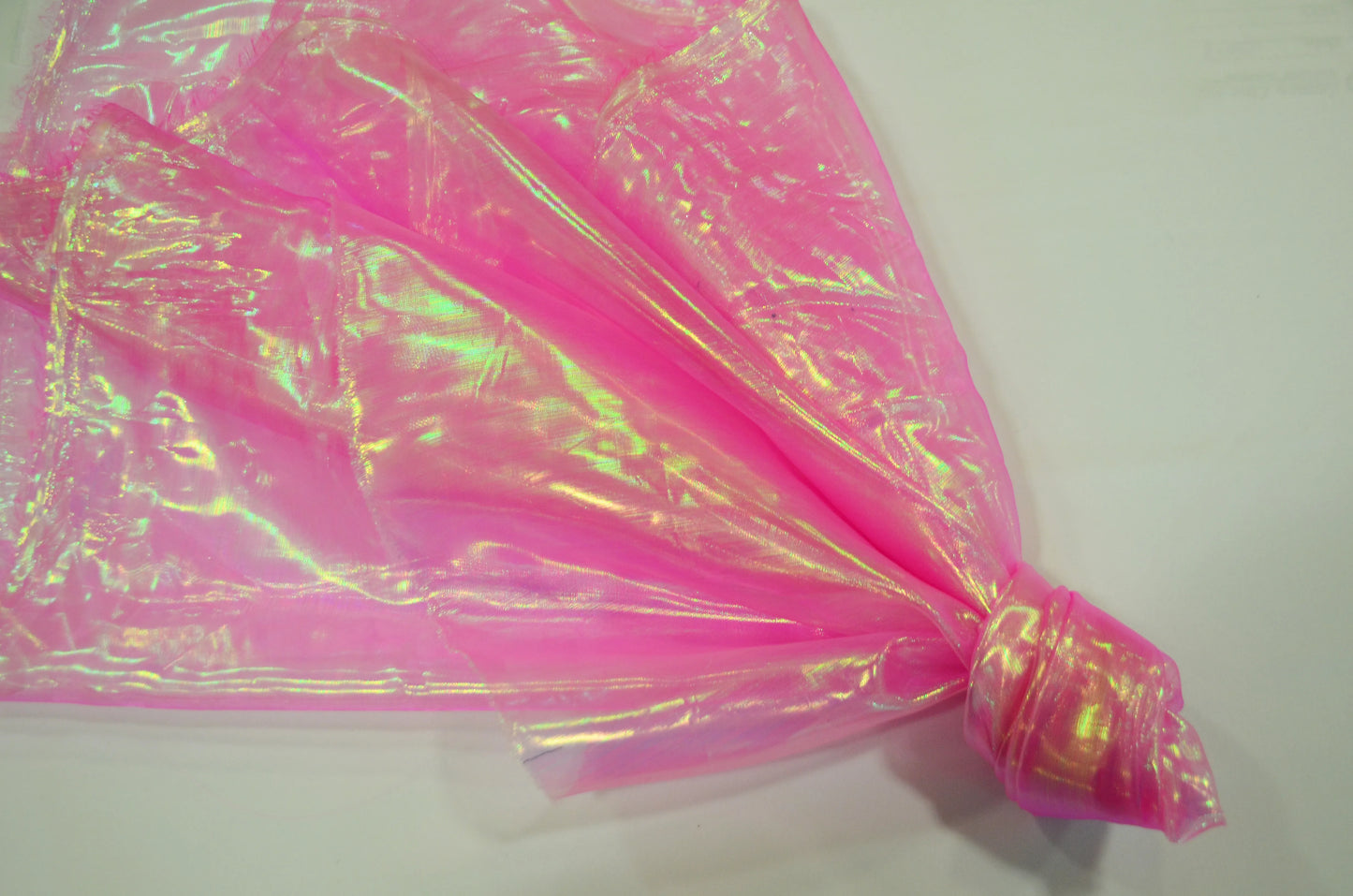 Iridescent Pearl Organza Fabric | Holographic Sheer Organza Fabric | 60" wide | Multiple Colors |
