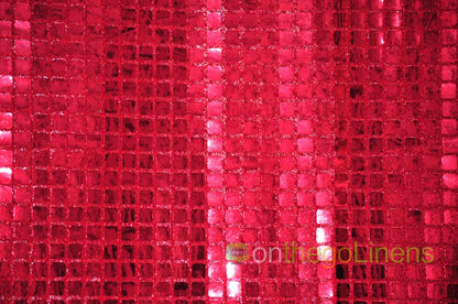 Red Quad Sequins