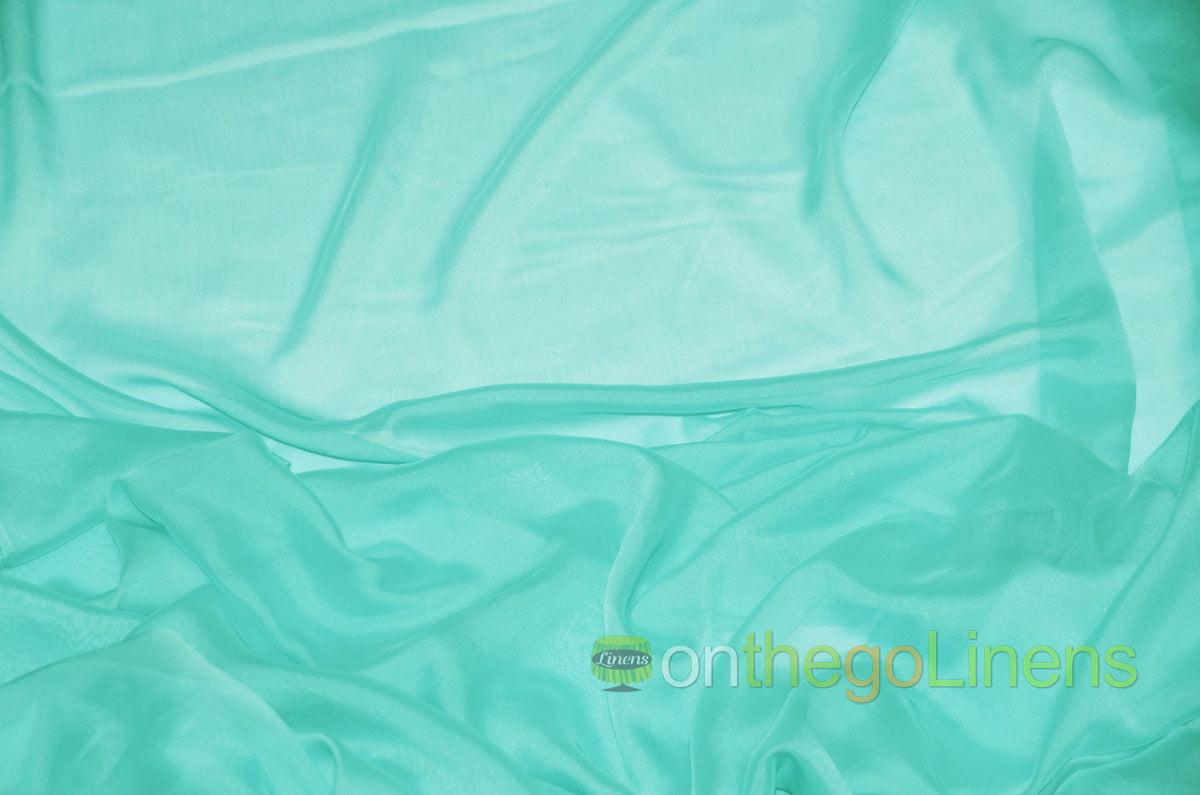 IFR Two Tone Chiffon Event Drapery Panels | Cationic Chiffon Curtains | Inherently Fire Retardant |