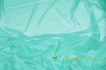 IFR Two Tone Chiffon Event Drapery Panels | Cationic Chiffon Curtains | Inherently Fire Retardant |