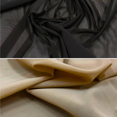 Dura Mesh Fabric Sold by the Yard | Heavy Duty Nylon Spandex | 60" Wide | Super Elasticity Mesh Fabric |
