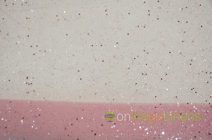 Tulle Glitter with Sequins Fabric by the Yard | Tulle filled with Glitter and Sequins | 60" Wide | Multiple Colors |