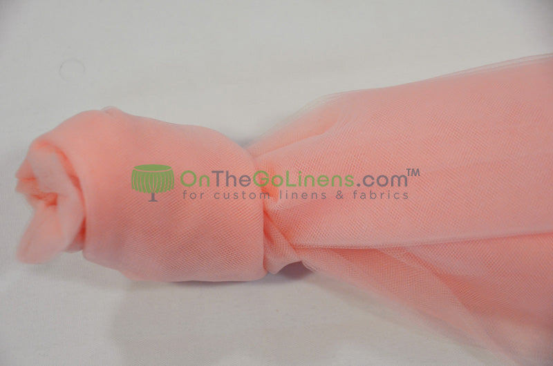 Bridal Tulle Wedding Dress Fabric | Wholesale 50 Yard Bolt | 100% Nylon | 108" Wide