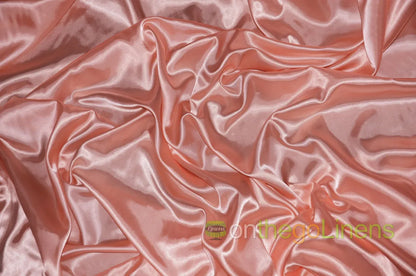 Charmeuse Satin Fabric by the Yard and Wholesale Bolt | IFR Satin Fabric | Silky Soft Satin Fabric |