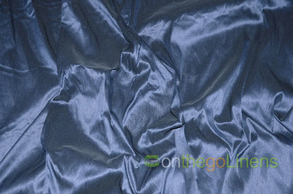 Faux Dupioni Silk Fabric | Imitation Dupioni Silk Fabric by the Yard | 54" Wide | 100% Polyester |