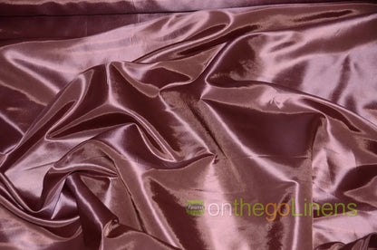 Mauve Solid Taffeta
