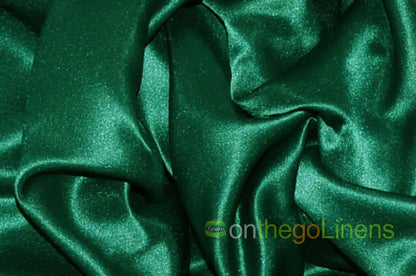 Lamour Satin Fabric by the Yard & Bolt | 100% Polyester Semi Dull Heavy Satin Fabric | 60" Wide | Multiple Colors |
