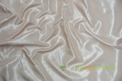 Cream Stretch Taffeta