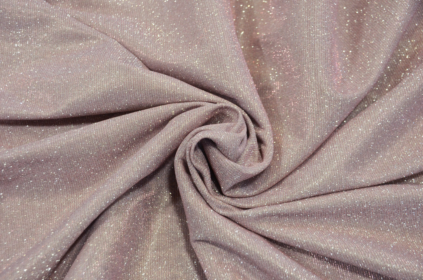 Spandex Glimmer Knit Fabric by the Yard | 56" Wide | Metallic Glitter Spandex Knit Fabric | 2 Way Stretch |
