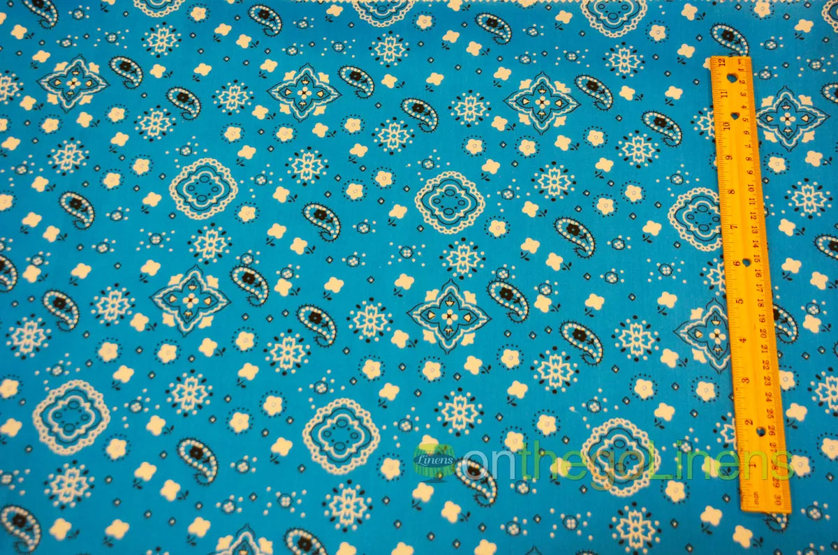 Bandana Cotton Turquoise