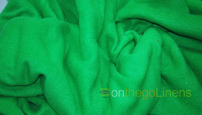 Anti Pill Polar Fleece Flag Green