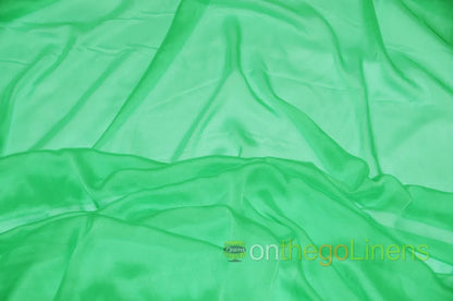 Dolce Lime Two Tone Chiffon