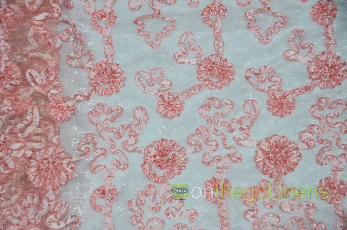 Pink Luxury Organza