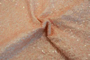 Blush Pink Taffeta Sequins
