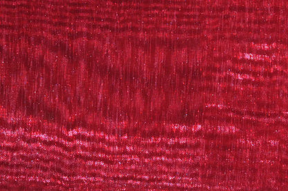 Cranberry Mirror Organza