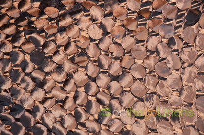 Brown Petal Taffeta