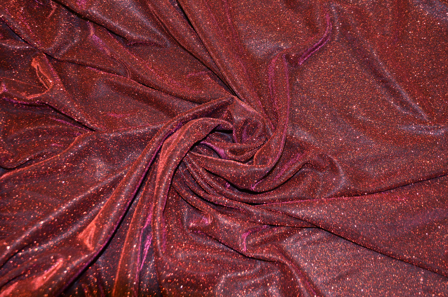 Burgundy Glitter Knit