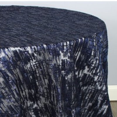 Everleigh Embroidery Table Overlays | Sequins Lace Table Overlay | Multiple Colors |