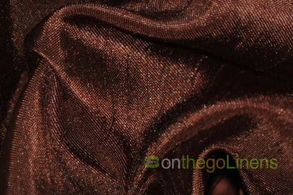 Shantung Satin Brown