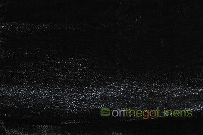 Crystal Organza Black
