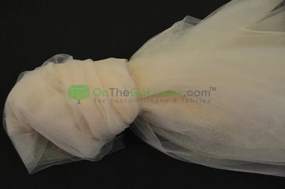Bridal Tulle Almond