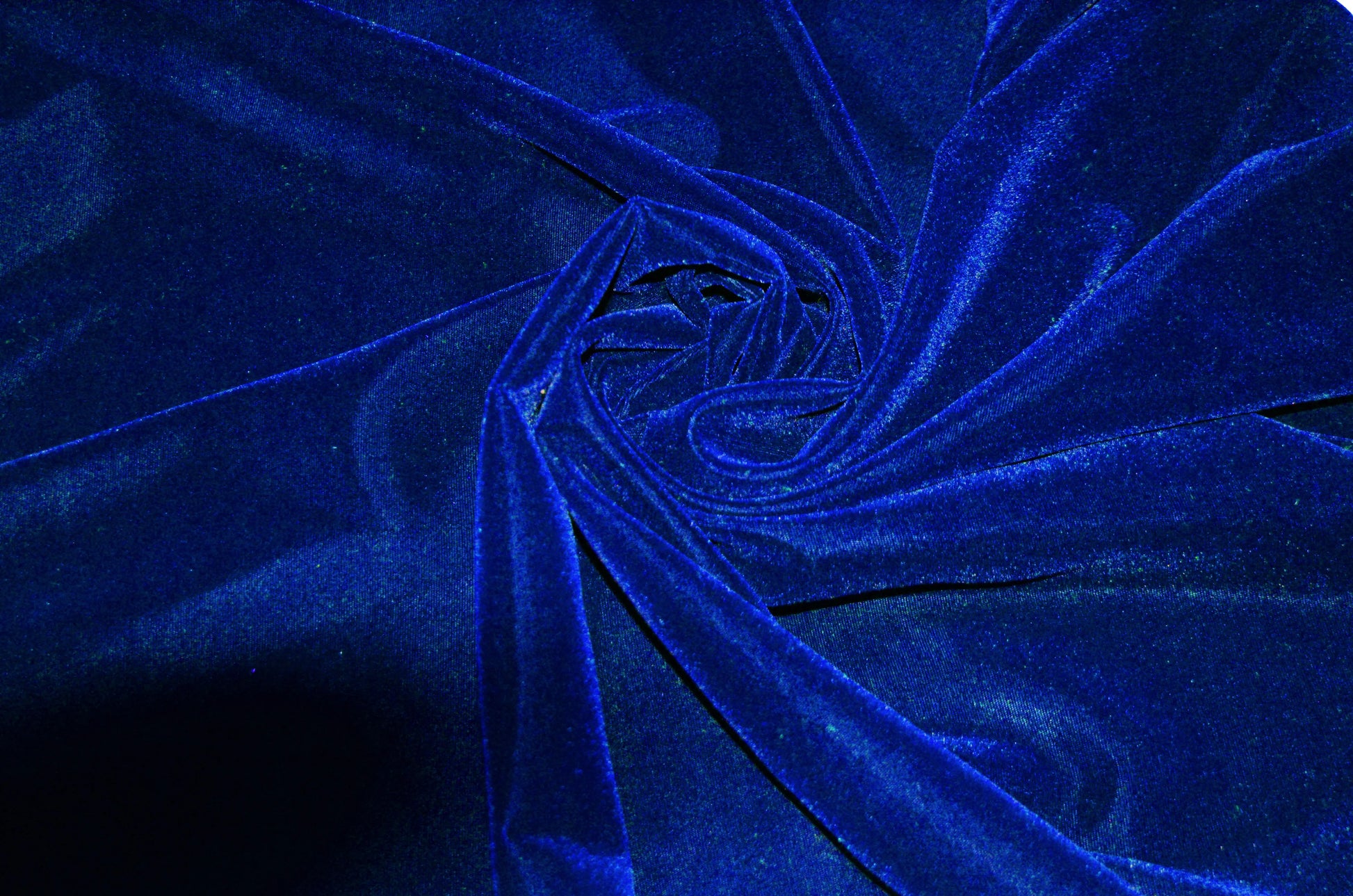 Triple Velvet Royal Blue