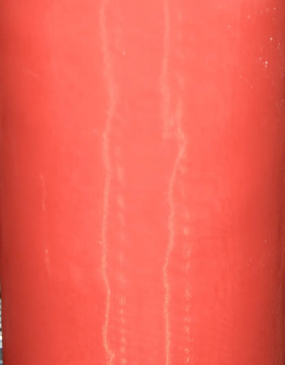 Dark Coral Mirror Organza