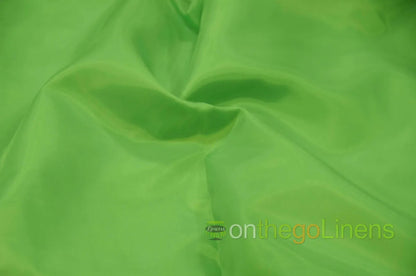 Lime Habotai Lining