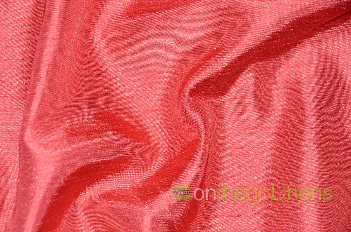 Shantung Satin Guava
