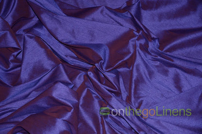 Faux Silk Flag Purple