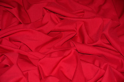 Red Polyester Wide