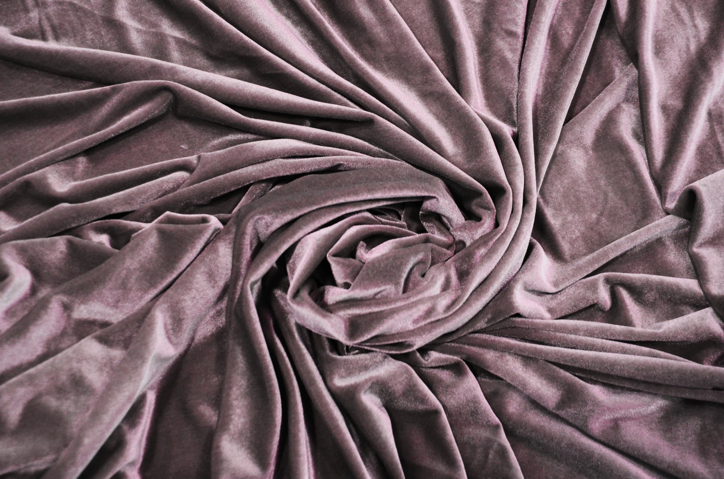 Victorian Mauve Stretch Velvet