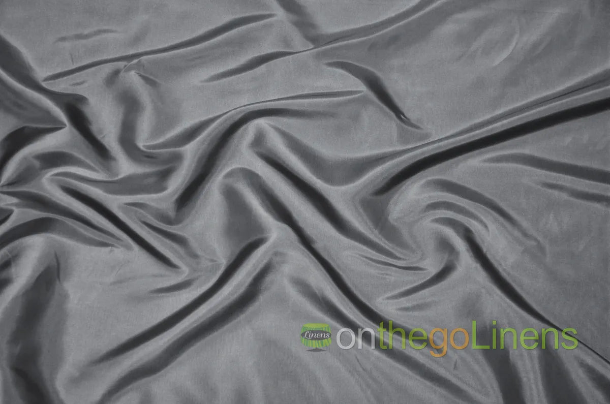 Silver Stretch Taffeta