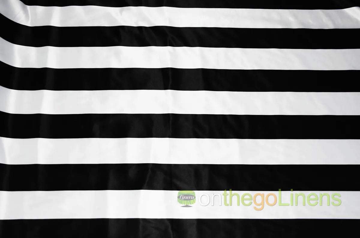 Stripe Charmeuse Satin Print Fabrics