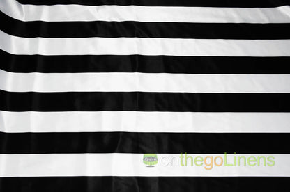 Stripe Charmeuse Satin Print Fabrics