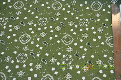Bandana Cotton Fabric by the Yard | Bandanna Fabrics | 60" Wide |