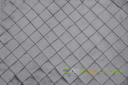 Pintuck 2x2 Silver