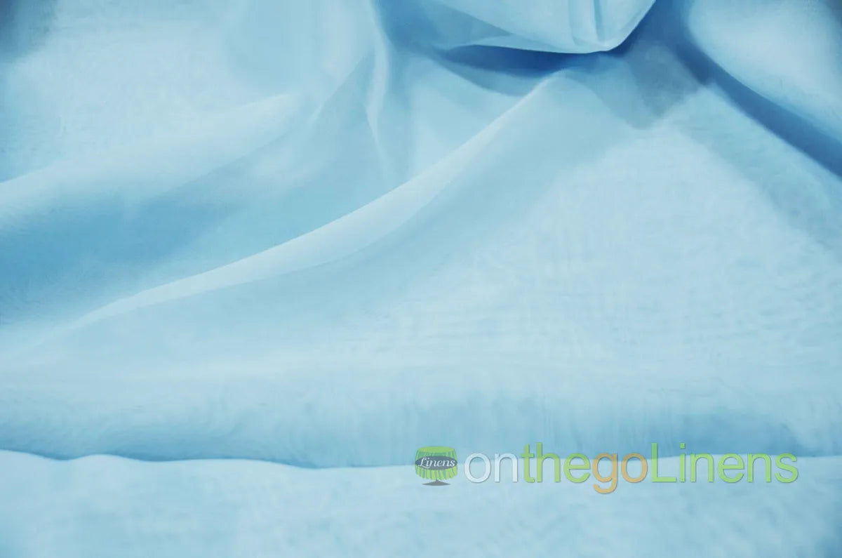 Baby Blue IFR Sheer Voile