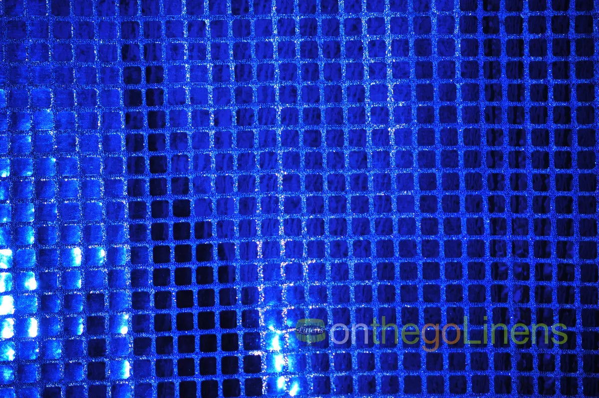 Royal Blue Quad Sequins
