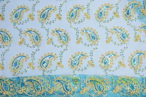 Coco Paisley Turquoise